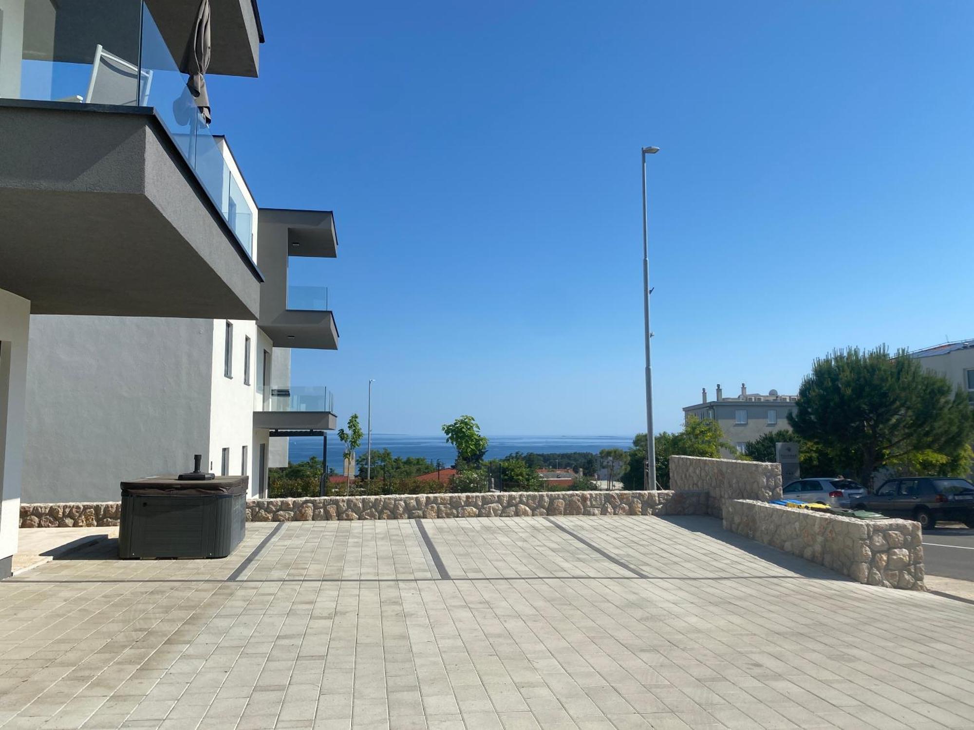 4Star Seaview Penthouse Krk Apartment Krk Town Exterior photo
