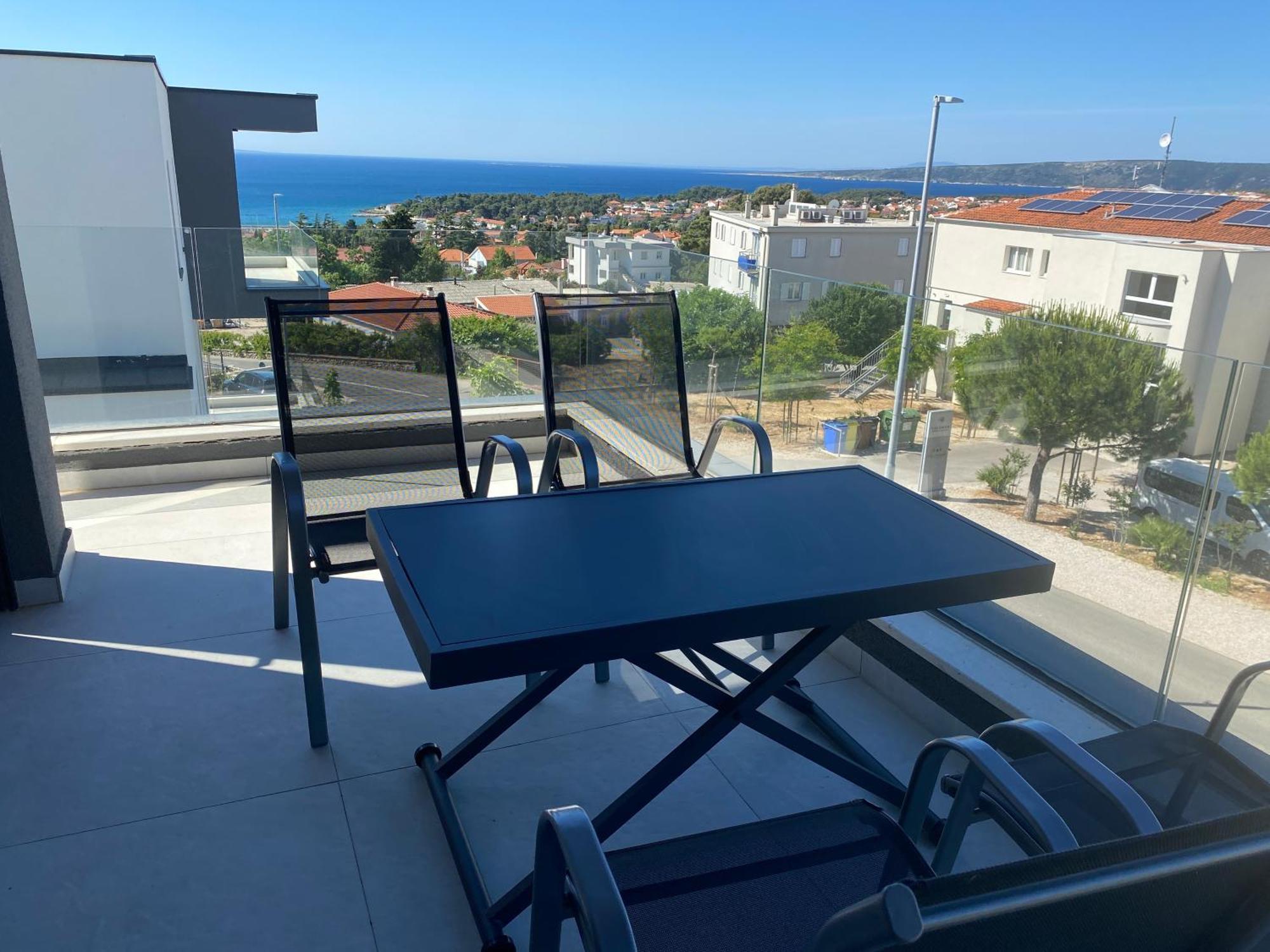4Star Seaview Penthouse Krk Apartment Krk Town Exterior photo